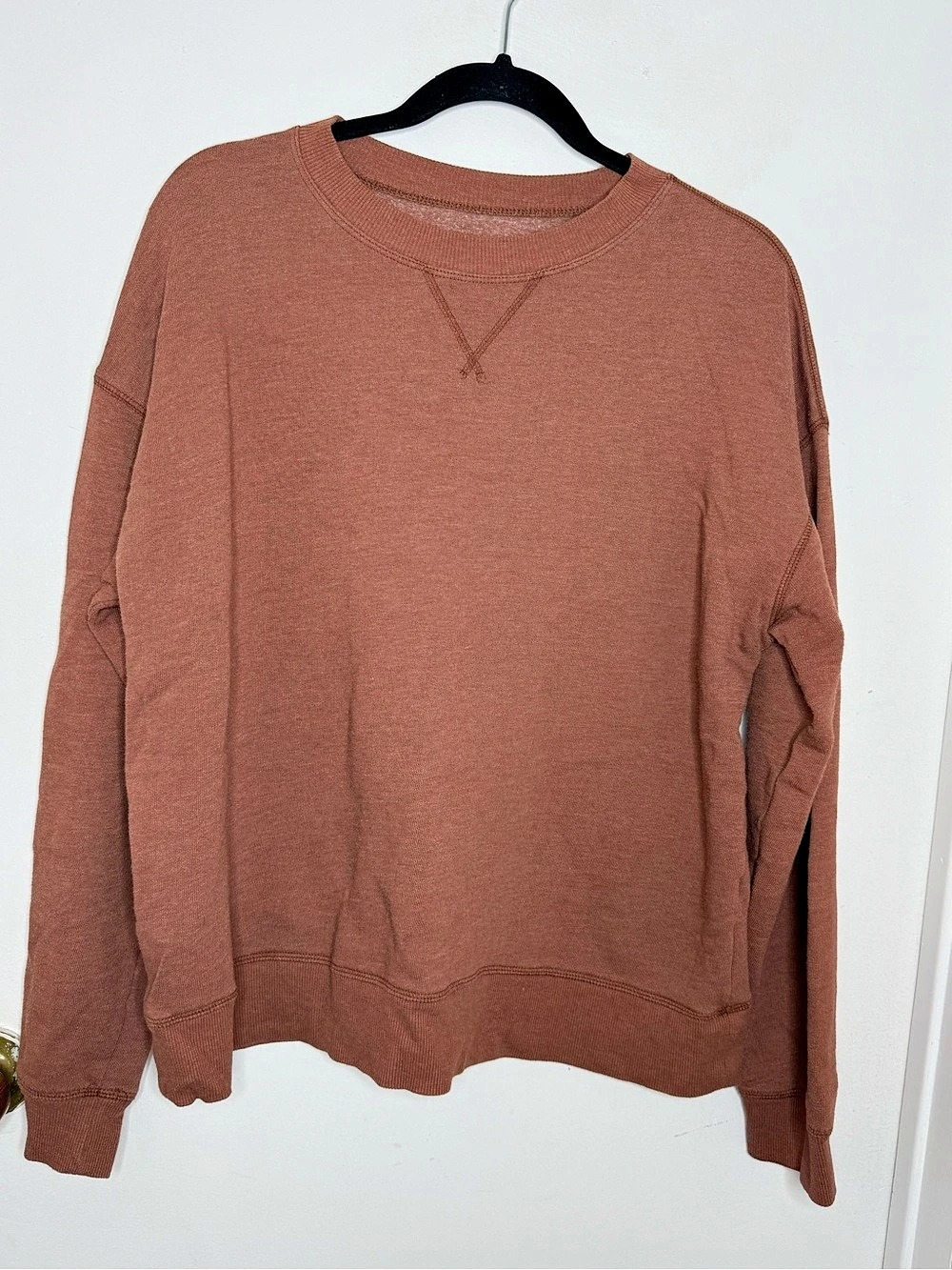 Women's Brown Crewneck Sweater XXL